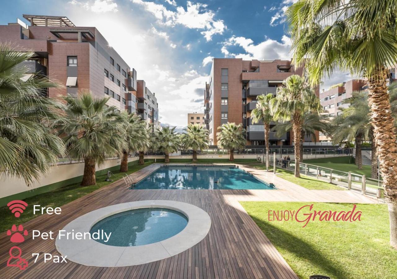 Enjoygranada Emir 3A - Piscina, Gym & Parking Apartment Exterior photo